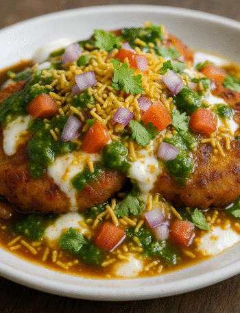 Aloo Tikki Chaat