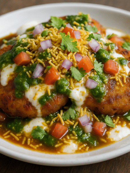 Aloo Tikki Chaat
