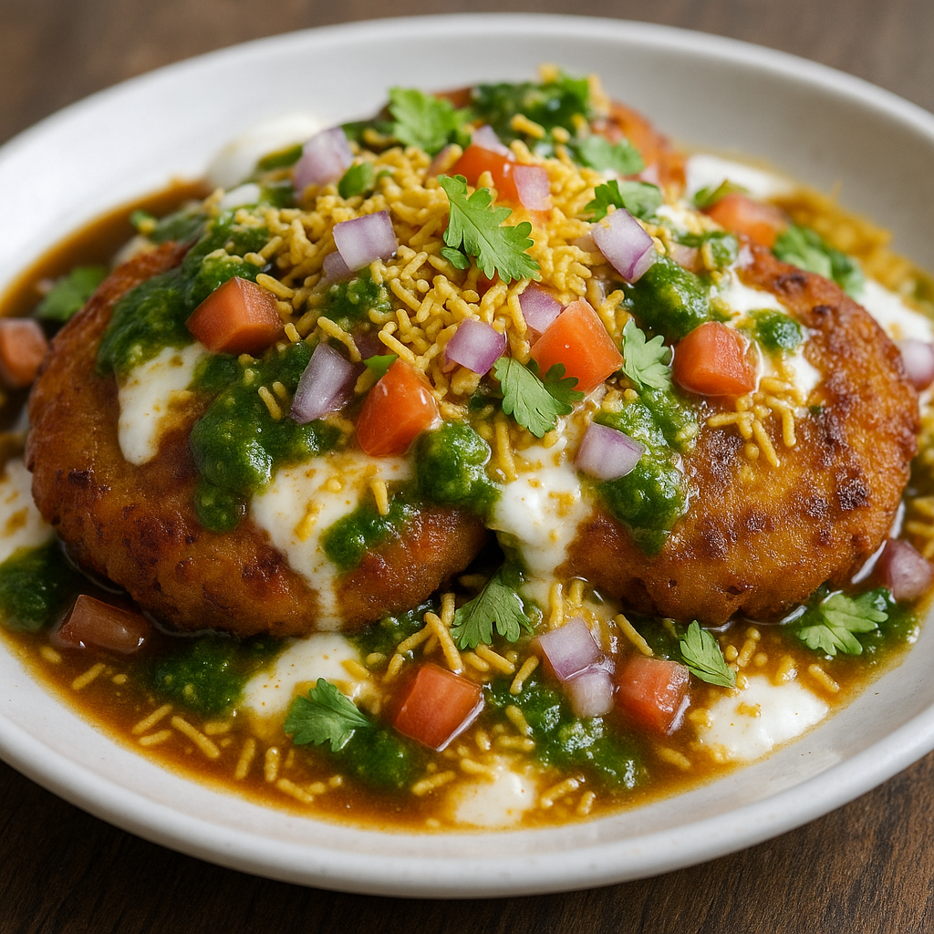 Aloo Tikki Chaat